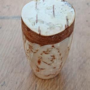 Masurbjörk med bark