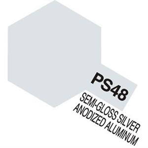 Sprayfärg PS-48 S-Gloss Silver Alumit Tamiya 86048