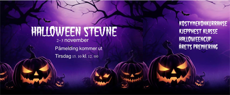 Halloween Stevne 02-03 november 2024