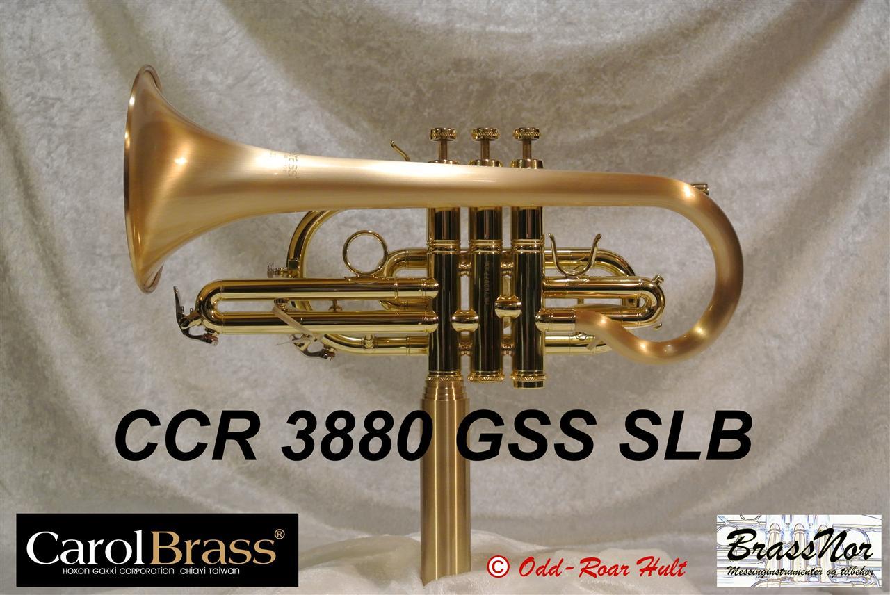 Kornett Bb CCR-3880-GSS-SLB-PIB ML de luxe bag