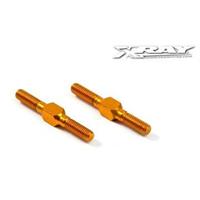 Turnbuckle alum. M3x26mm Orange (2)