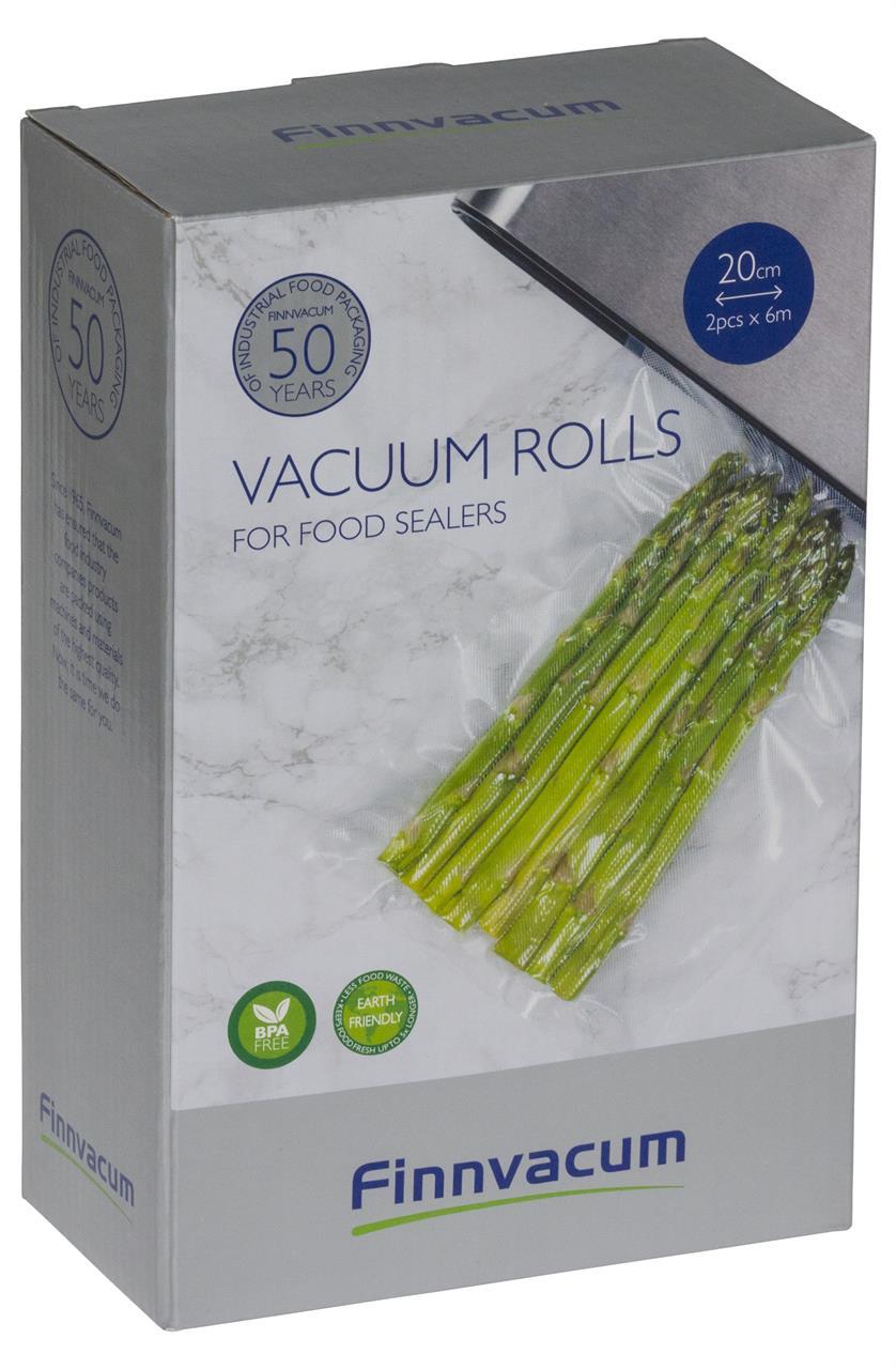 Vaccumrullar 20 cm 2 pack x  6 mtr