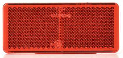 HEIJASTIN 96 x 42 mm PUNAINEN TARRAKIINNITYS  2 kpl