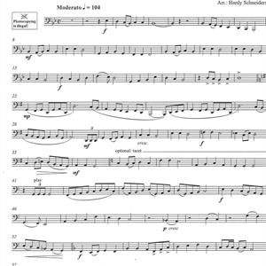 SACRED MUSIC - VOL 1 for TUBA & PIANO/ORGAN
