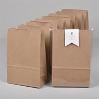 Papirposer 8pk Natur · 14x21cm