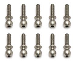 Heavy-Duty Ballstuds, 10 mm, Long Neck (10)