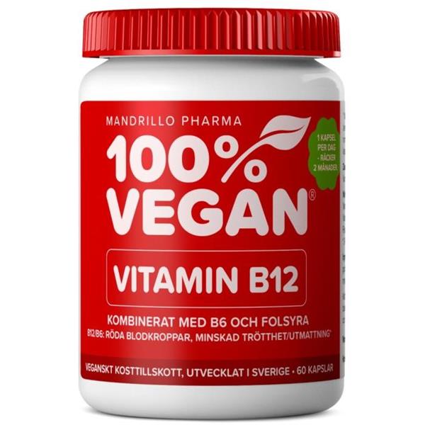 100% VEGAN vitamin B12