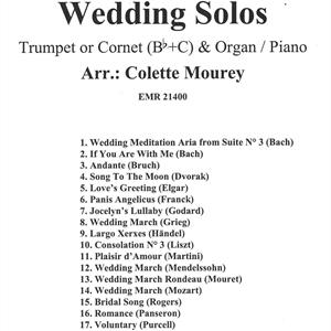 20 GREATEST WEDDING SOLOS - TRUMPET/CORNET & PIANO