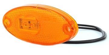 WAS LED-SIVUÄÄRIVALO OVAL 102 x 46 x 12mm 12-24V