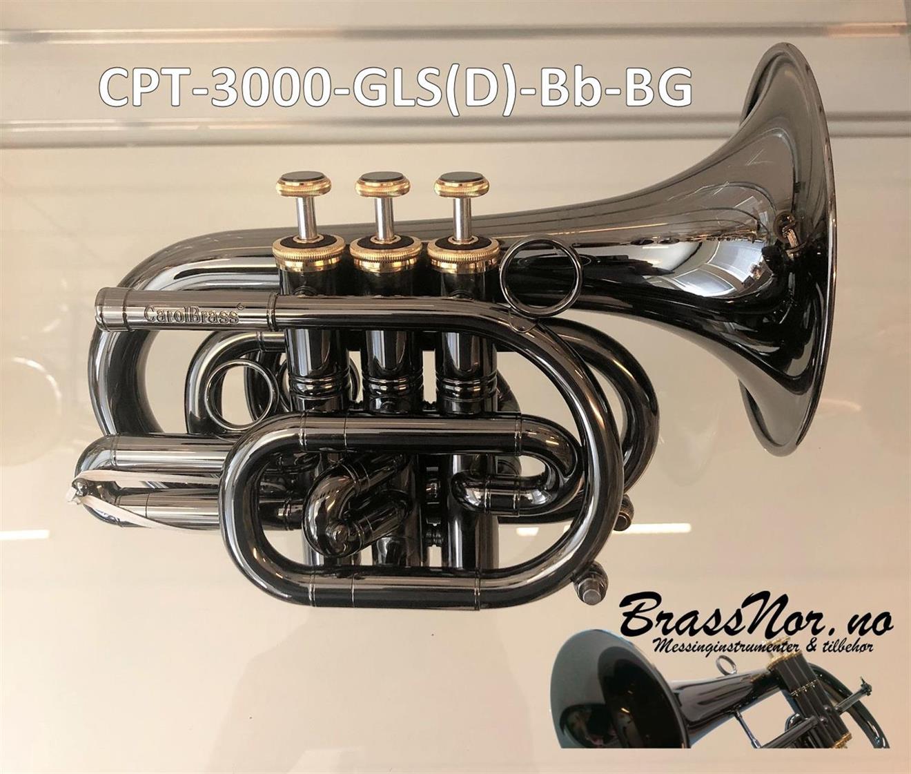 Pocket trompet CPT-3000-GLS (D)-BG Blackhawk