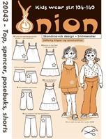 Onion Topp, spencerkjole, bukse & shorts 20043