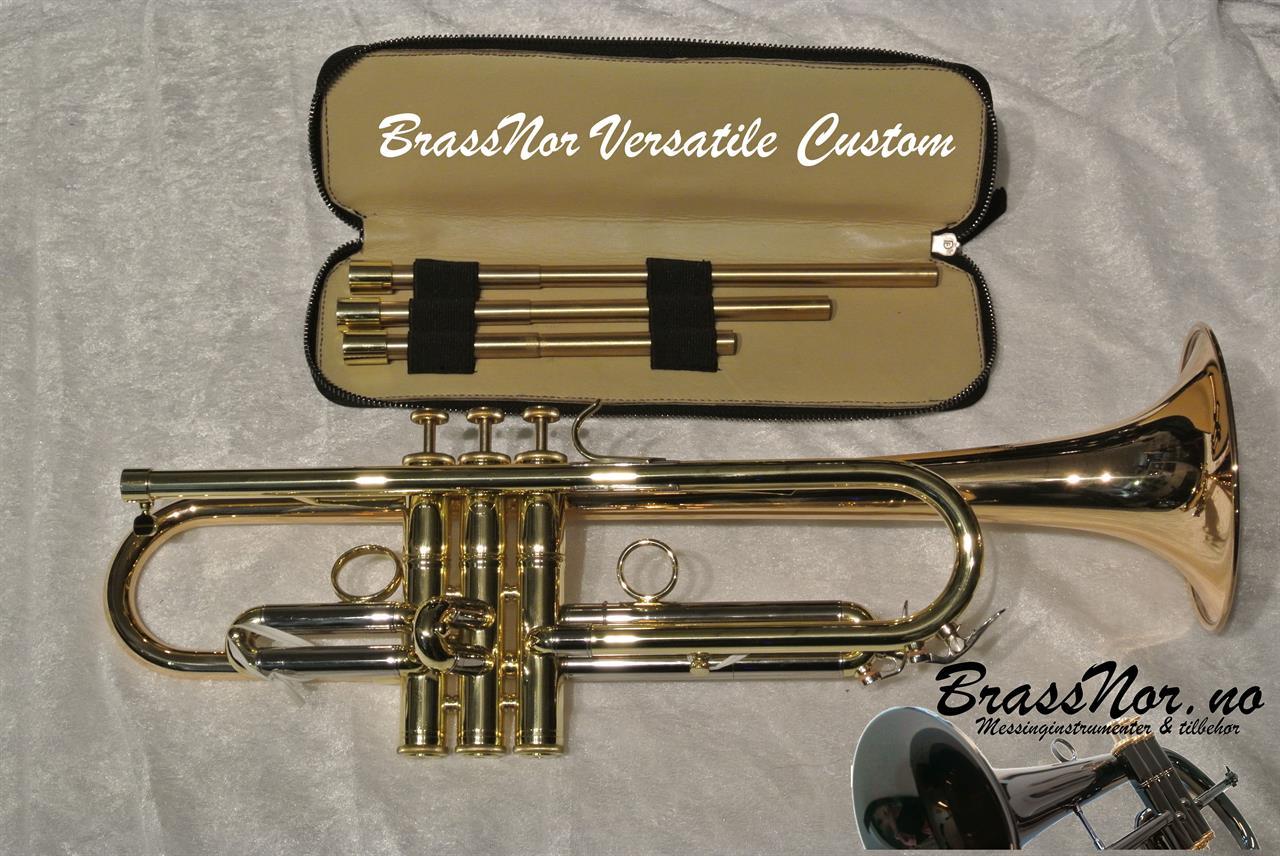Bb Trompet BrassNor Versatile Custom GLT(D) lakk