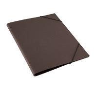 3pk Vevmappe A4 Frankonia Brun