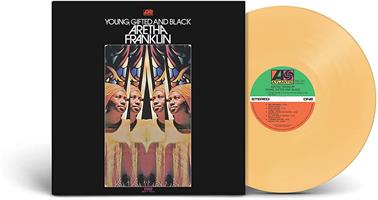 FRANKLIN ARETHA: YOUNG, GIFTED AND BLACK-LTD. BURNT ORANGE LP