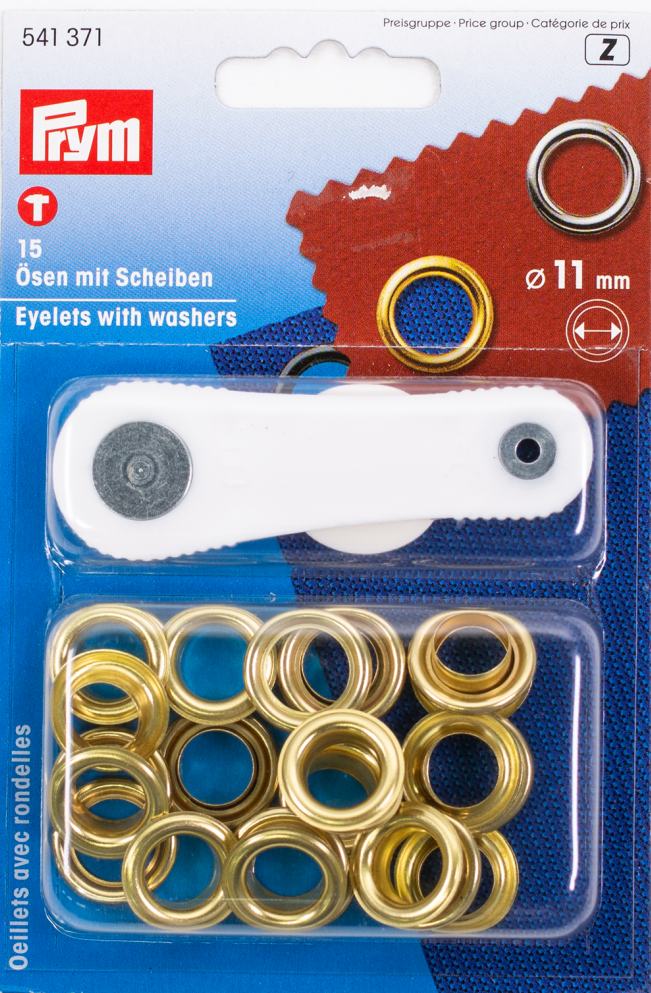 prym maljer gull 11mm