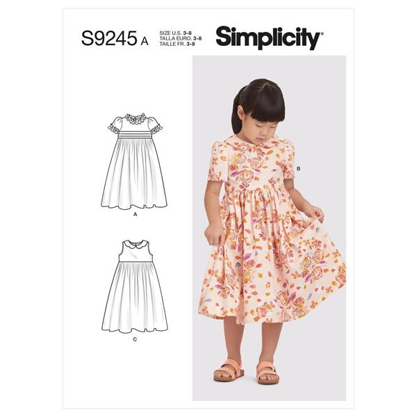 Simplicity: S9245 a kjole i varianter