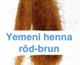 Yemeni henna, brun-röd 200 gram