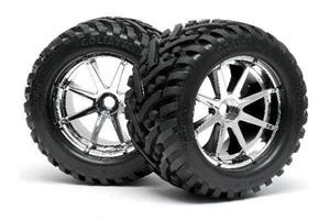 Goliath Tire 178X97mm On Blast Wheel Crm HP4727