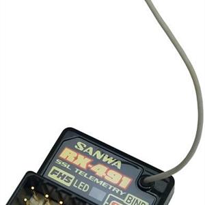 Sanwa RX-491 (FH5, SUR) WP Telemetry Receiver
