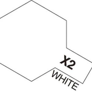 Acrylic Mini X-2 White (Gloss) Tamiya 81502
