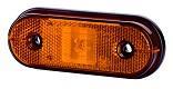 LED SIVUVALO 12-24 V KELTAINEN 0,5M 120 * 46 mm