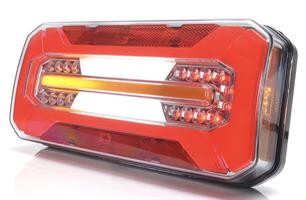 LED-TAKAVALO VAAKA ASENNUS 12-24V PARKKI JARRU SUMU PERUUTUS LIUKUVILKKU & SIVUVALO 306*133*60