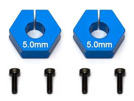 FT Clamping Wheel Hexes, 5.0 mm Offset (2)