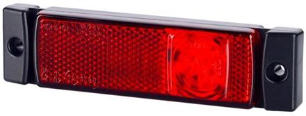 LED TAKA-ÄÄRIVALO PUNAINEN 12-24 131 * 17 * 33 5M KAAPELILLA