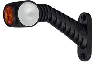LED-KUMIVARSIVALO PITKÄ 45* VASEN PU / KE / VA 12-24V 10M KAAPELILLA