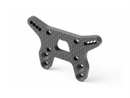 XB2 Graphite Shock Tower For Bridge U Deck Fr
