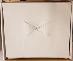 Nordic Kasvoaukonsuojaliina, luonnon valkea paperi, 500kpl/ltk