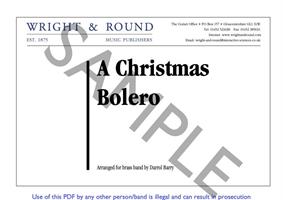 CHRISTMAS BOLERO - pdf/printed