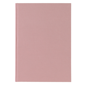 Notatbok vev A4 Dusty Pink