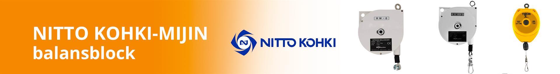 NITTO KOHKI-MIJIN balansblock