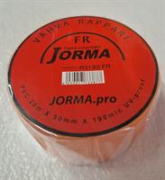 Teippi FR Jorma Palosuojattu poikittainrepeytyvä oranssi 50mm x 20m 