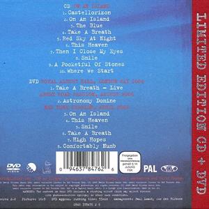 GILMOUR DAVID: ON AN ISLAND-LTD. EDITION CD+DVD (V)