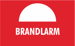 "Brandlarm" med symbol