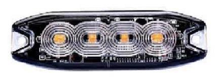 LED-VÄLÄHDYSVALO SLIM 4-LED 98x30x8mm