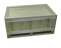 Plywoodlåda 1140 x 740 x 600 mm inv 