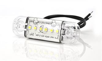 WAS LED-SISÄVALO 24V 6-LED