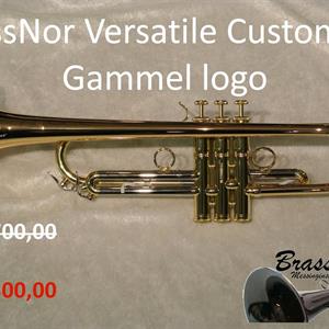 Bb Trompet BrassNor Versatile Custom, lakk m/ring