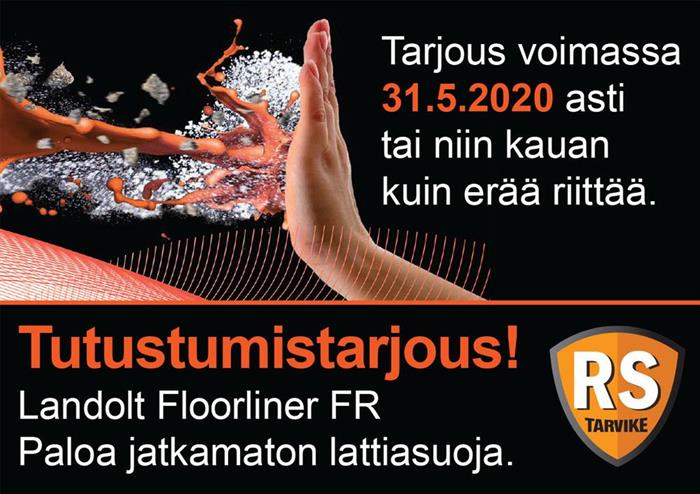 Tutustumistarjous: Floorliner FR huippuhintaan