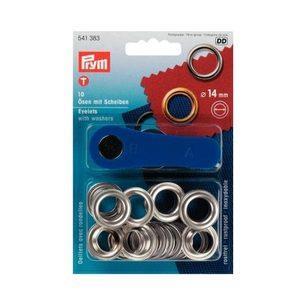 Prym maljer 14mm sølv