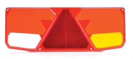 LED/ POLTIN TAKAVALON VARALASI OIKEA KOLMIO 350*131