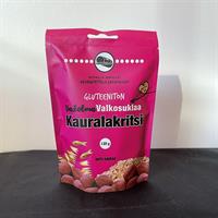 Gluteeniton valkosuklaa vadelma kauralaku 120g