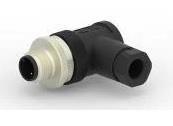 PISTOKE 90° M12 ULKOKIERRE 5-NAP  IP67 KAAPELI 4-6mm  PG 7