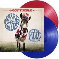 GOV'T MULE: STONED SIDE OF THE MULE VOL 1 & 2-RED/BLUE 2LP