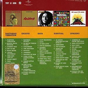 MARLEY BOB & THE WAILERS: 5 CLASSIC ALBUMS 5CD