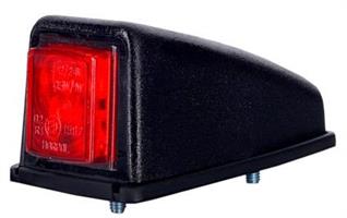 LED KULMAVALO PUNAINEN 12-24V 100 * 53 * 44