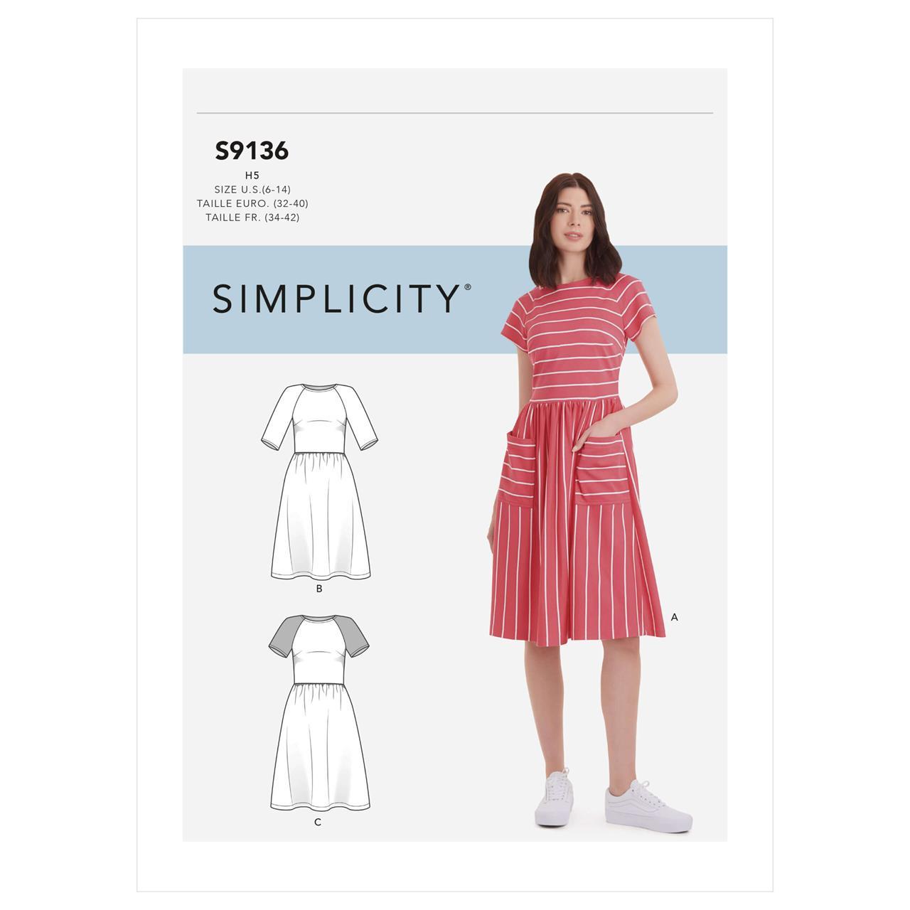Simplicity: s9136 kjole